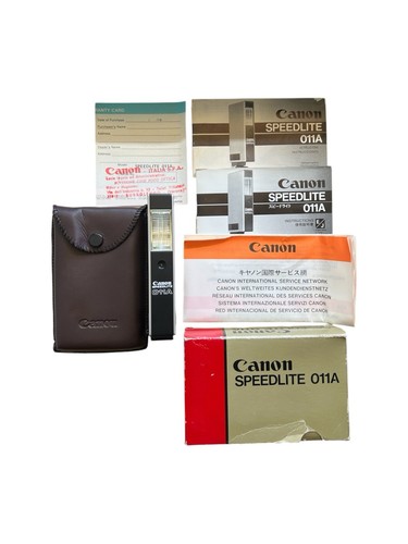 Canon flash speedlite 011a cib - speedlite,