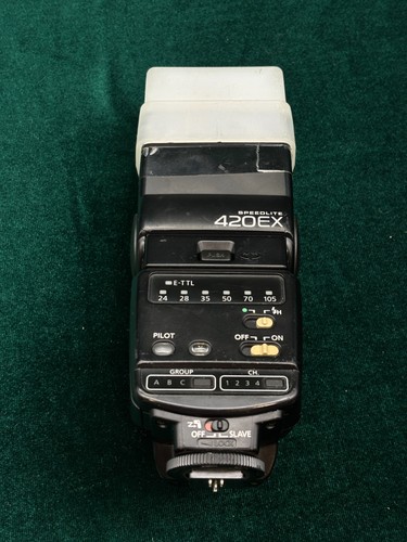 Flash canon speedlite - flash, 420ex