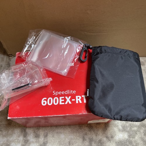 Canon speedlite 600ex box - speedlite, 600ex-rt