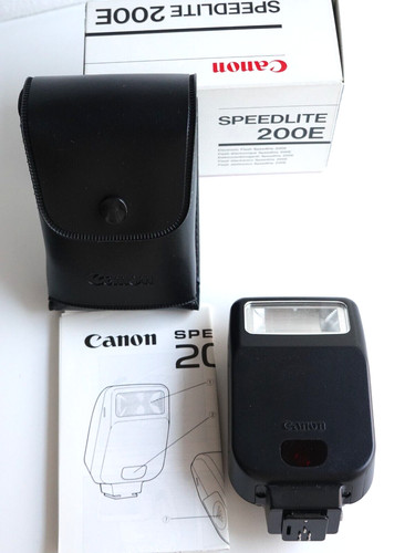 Canon speedlite 200e ttl per - speedlite,