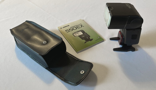 Canon speedlite 550ex ttl - canon, e-ttl